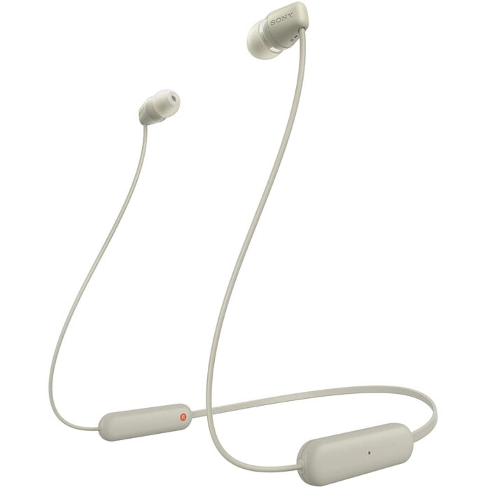 Casti In-Ear Sony WI-C100C, Wireless, Bluetooth, IPX4, Microfon, Fast pair, Autonomie 25 ore, Bej Casti In-Ear Sony WI-C100C, Wireless, Bluetooth, IPX4, Microfon, Fast pair, Autonomie 25 ore, Bej