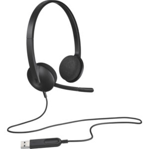 Casti PC On-Ear Logitech H340, USB, Negru Casti PC On-Ear Logitech H340, USB, Negru