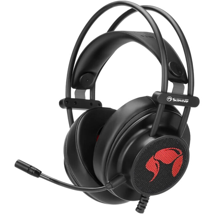 Casti gaming cu microfon Marvo HG9055, 7.1 Surround, Negru Casti gaming cu microfon Marvo HG9055, 7.1 Surround, Negru