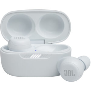 Casti True Wireless JBL LIVE Free NC+, Bluetooth 5.1, Noise cancelling, Google Assistant, Alb Casti True Wireless JBL LIVE Free NC+, Bluetooth 5.1, Noise cancelling, Google Assistant, Alb