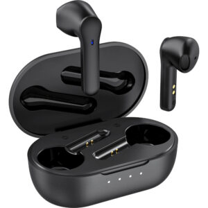 Casti True Wireless Mpow MX14, Bluetooth, Waterproof IPX8, Negru Casti True Wireless Mpow MX14, Bluetooth, Waterproof IPX8, Negru
