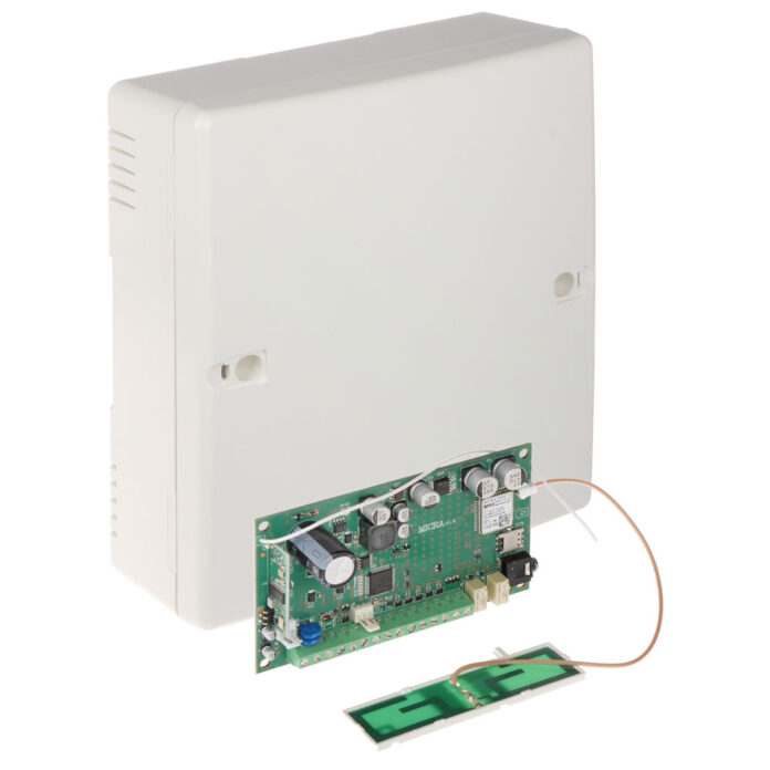 Centrala alarma antiefractie hibrid Satel MICRA, 5 zone, GSM/GPRS, 433 MHz Centrala alarma antiefractie hibrid Satel MICRA, 5 zone, GSM/GPRS, 433 MHz