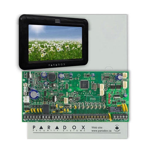 Centrala alarma antiefractie Paradox Spectra SP 6000+TM50 Touchscreen Centrala alarma antiefractie Paradox Spectra SP 6000+TM50 Touchscreen