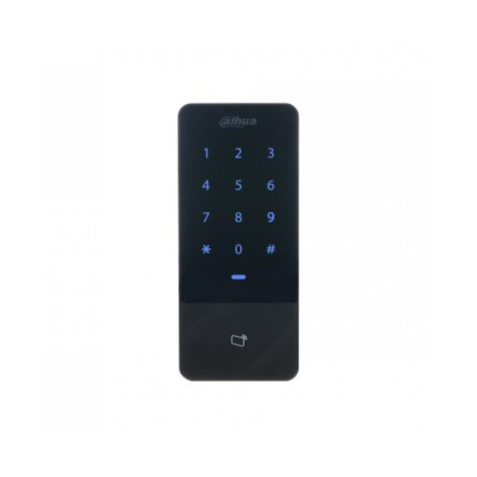 Cititor control acces exterior standalone Dahua ASI1201E-V1, card IC si parola, 13.56 MHz, 30.000 utilizatori, tastatura touch, RS-485/Wiegand, montaj aplicat Cititor control acces exterior standalone Dahua ASI1201E-V1, card IC si parola, 13.56 MHz, 30.000 utilizatori, tastatura touch, RS-485/Wiegand, montaj aplicat
