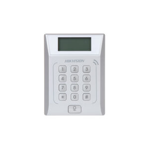 Cititor de proximitate cu tastatura IP Hikvision DS-K1T802E, PIN/card, EM, 3.000 carduri, 10.000 evenimente Cititor de proximitate cu tastatura IP Hikvision DS-K1T802E, PIN/card, EM, 3.000 carduri, 10.000 evenimente