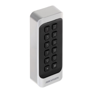 Cititor de proximitate RFID cu tastatura Hikvision DS-K1107AEK, EM, 125 KHz, tamper Cititor de proximitate RFID cu tastatura Hikvision DS-K1107AEK, EM, 125 KHz, tamper