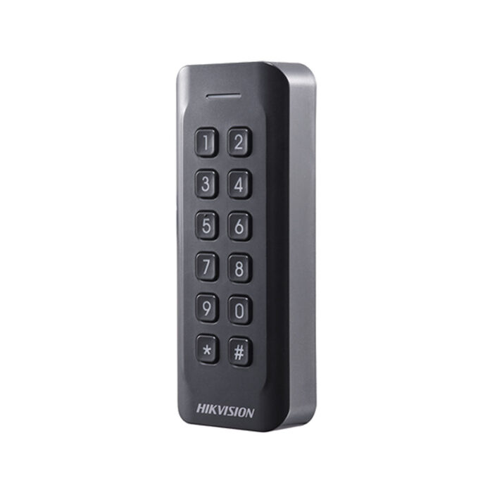 Cititor de proximitate RFID Hikvision DS-1802EK, EM, PIN/card, 125 KHz, watchdog, interior/exterior Cititor de proximitate RFID Hikvision DS-1802EK, EM, PIN/card, 125 KHz, watchdog, interior/exterior