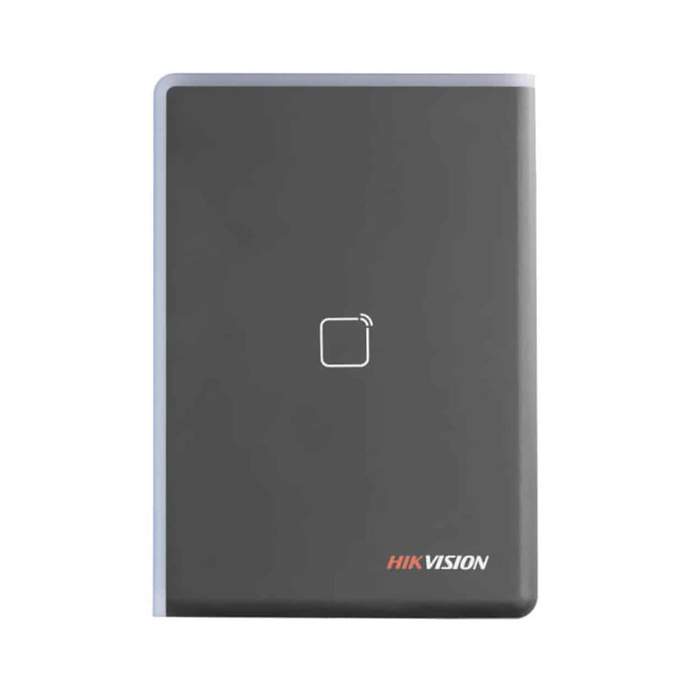 Cititor de proximitate RFID Hikvision DS-K1108AM, Wiegand, Mifare, 13.56 MHz, interior/exterior Cititor de proximitate RFID Hikvision DS-K1108AM, Wiegand, Mifare, 13.56 MHz, interior/exterior