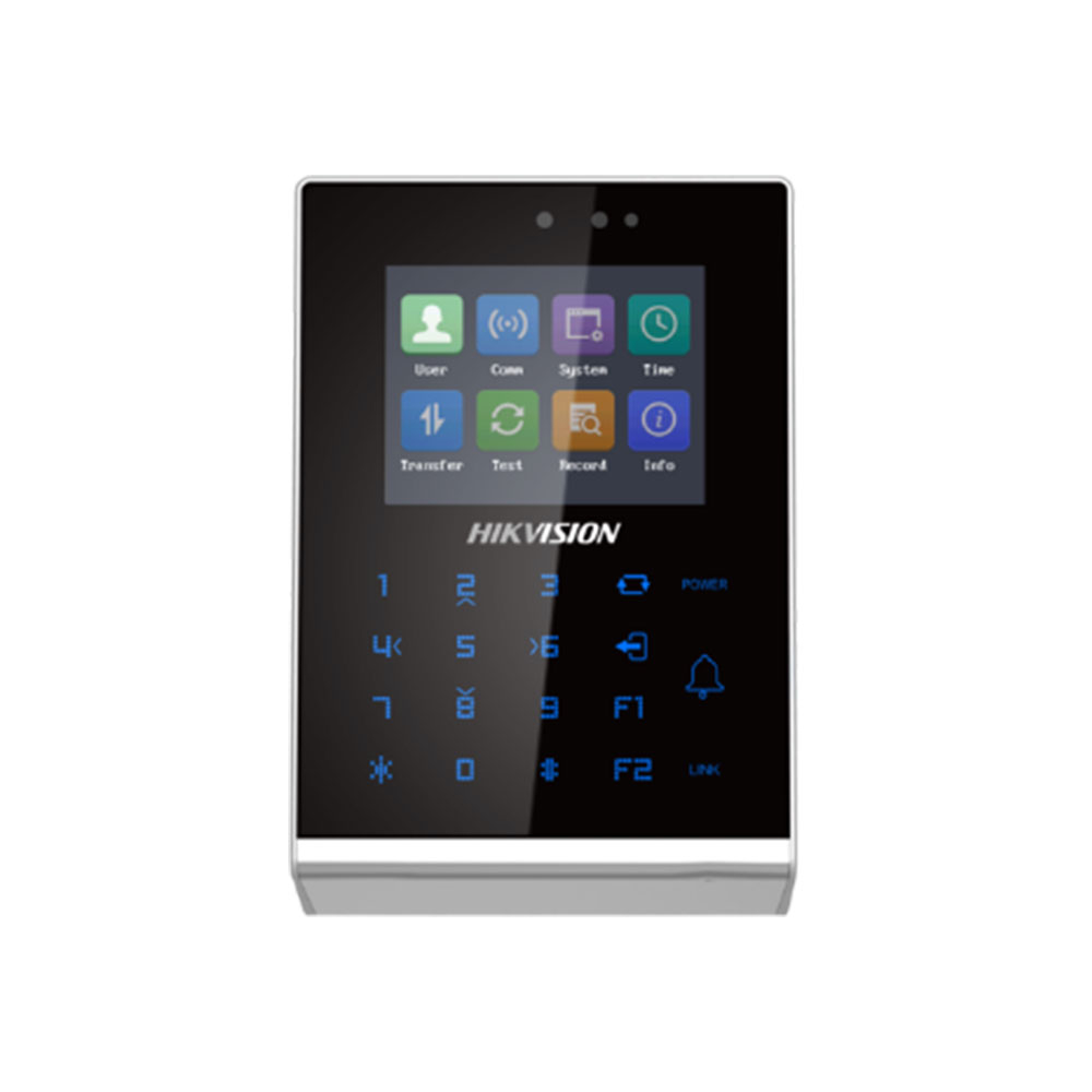 Cititor de proximitate standalone cu tastatura RFID Hikvision DS-K1T105AE, WiFi, 2.8 inch, Wiegand, EM, 100.000 carduri, 300.000 evenimente Cititor de proximitate standalone cu tastatura RFID Hikvision DS-K1T105AE, WiFi, 2.8 inch, Wiegand, EM, 100.000 carduri, 300.000 evenimente