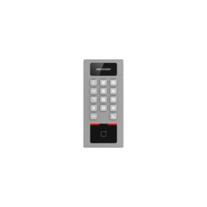 Post interfon cu cititor proximitate si tastatura Hikvision DS-K1T502DBWX, PIN, card M1, DESfire, slot card, bluetooth Post interfon cu cititor proximitate si tastatura Hikvision DS-K1T502DBWX, PIN, card M1, DESfire, slot card, bluetooth