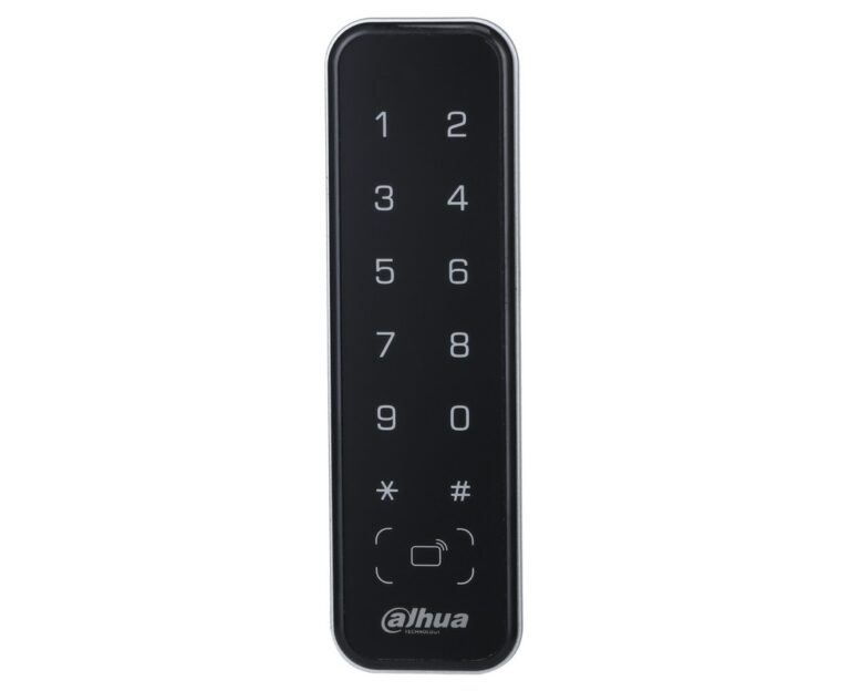 Cititor de proximitate, suporta carduri Mifare si PIN, RS-485, Wiegand, IP66, Dahua ASR2201A