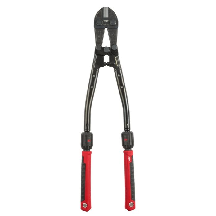 Cleste pentru taiat buloane si fier beton Milwaukee, extensie POWERMOVE, lame otel, cap pivotant, 4932464851