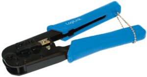 Cleste de sertizare pentru mufe RJ11, RJ12 si RJ45, LogiLink WZ0033 Cleste de sertizare pentru mufe RJ11, RJ12 si RJ45, LogiLink WZ0033
