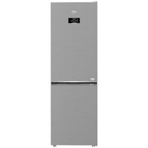 Combina frigorifica BEKO B5RCNA365HXB, No Frost, 316 L, Usi reversibile, Iluminare LED, Display control, Vacation Mode, H 186.5 cm, Argintiu, Clasa D Combina frigorifica BEKO B5RCNA365HXB, No Frost, 316 L, Usi reversibile, Iluminare LED, Display control, Vacation Mode, H 186.5 cm, Argintiu, Clasa D