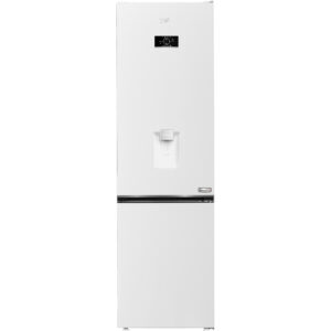 Combina frigorifica Beko B3RCNA404HDW, No Frost, 355 l, HarvestFresh, Slim tank water dispenser, AeroFlow, Alb, Clasa E Combina frigorifica Beko B3RCNA404HDW, No Frost, 355 l, HarvestFresh, Slim tank water dispenser, AeroFlow, Alb, Clasa E