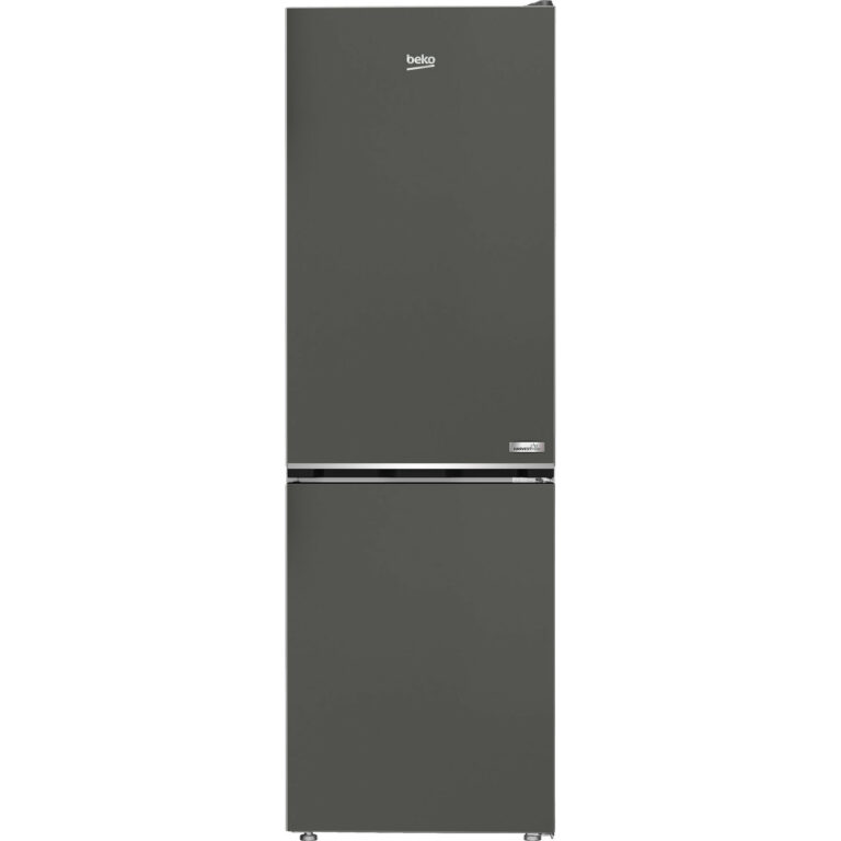 Combina frigorifica Beko B5RCNA366HG, 316 l, No Frost, Manhattan Gray, Clasa C
