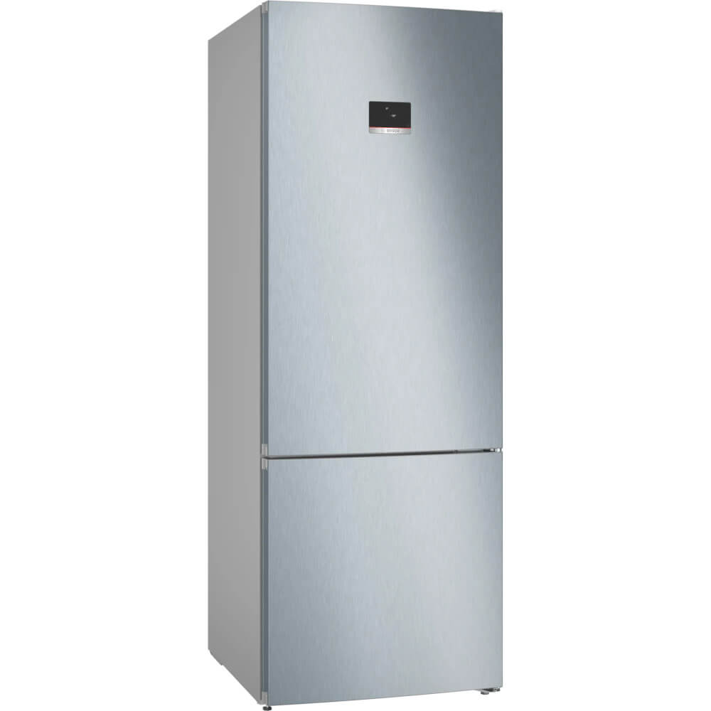 Combina frigorifica Bosch KGN56XLEB, 508 l, NoFrost, Iluminare LED, PerfectFit, Clasa E, Inox Combina frigorifica Bosch KGN56XLEB, 508 l, NoFrost, Iluminare LED, PerfectFit, Clasa E, Inox