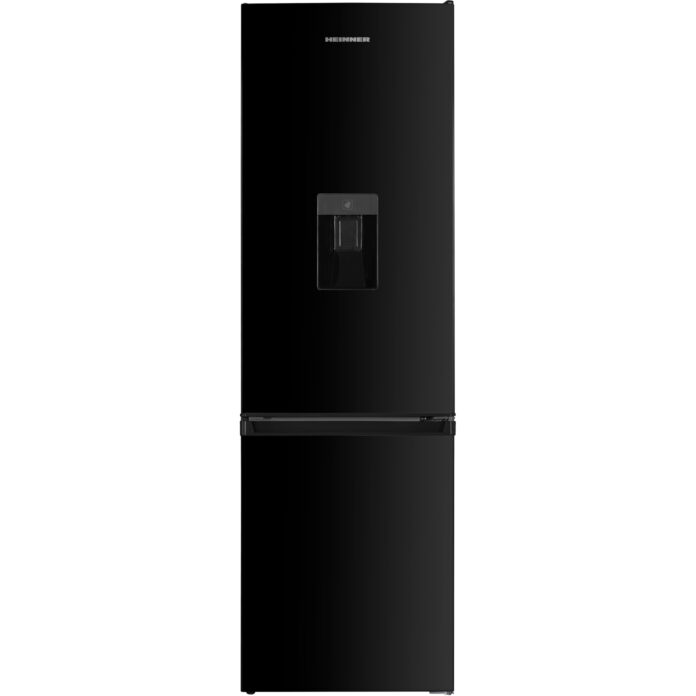 Combina frigorifica Heinner HC-HM260BKWDF+, 260 L, Control electronic, Termostat reglabil, Dozator apa, Clasa F Combina frigorifica Heinner HC-HM260BKWDF+, 260 L, Control electronic, Termostat reglabil, Dozator apa, Clasa F