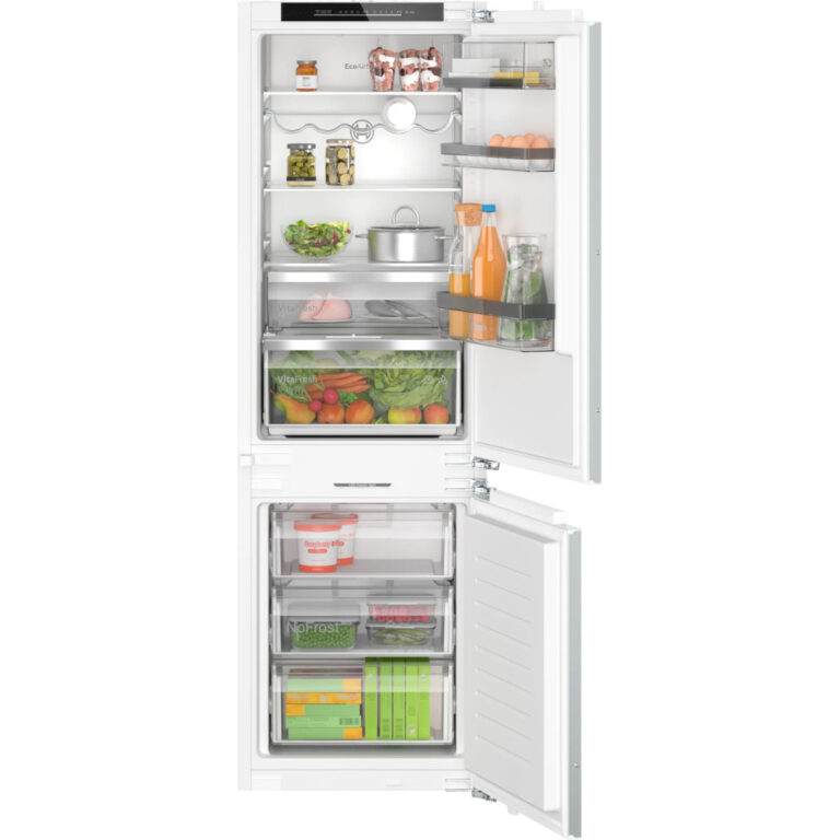 Combina frigorifica incorporabila Bosch KIN86ADD0, No Frost, EcoAirFlow, 177.2 x 55.8 cm, VitaFresh XXL, Clasa D