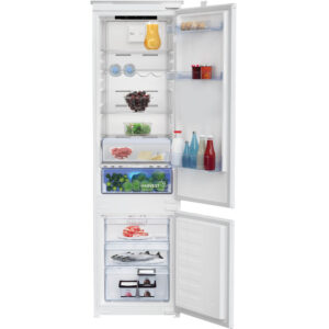 Combina frigorifica incorporabila Beko BCNA306E5SN, 287 l, No Frost, Alb, Clasa D Combina frigorifica incorporabila Beko BCNA306E5SN, 287 l, No Frost, Alb, Clasa D