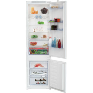 Combina frigorifica incorporabila Beko BCSA306E4ZSN, 298 l, H 193.5 cm, Clasa E, Alb Combina frigorifica incorporabila Beko BCSA306E4ZSN, 298 l, H 193.5 cm, Clasa E, Alb