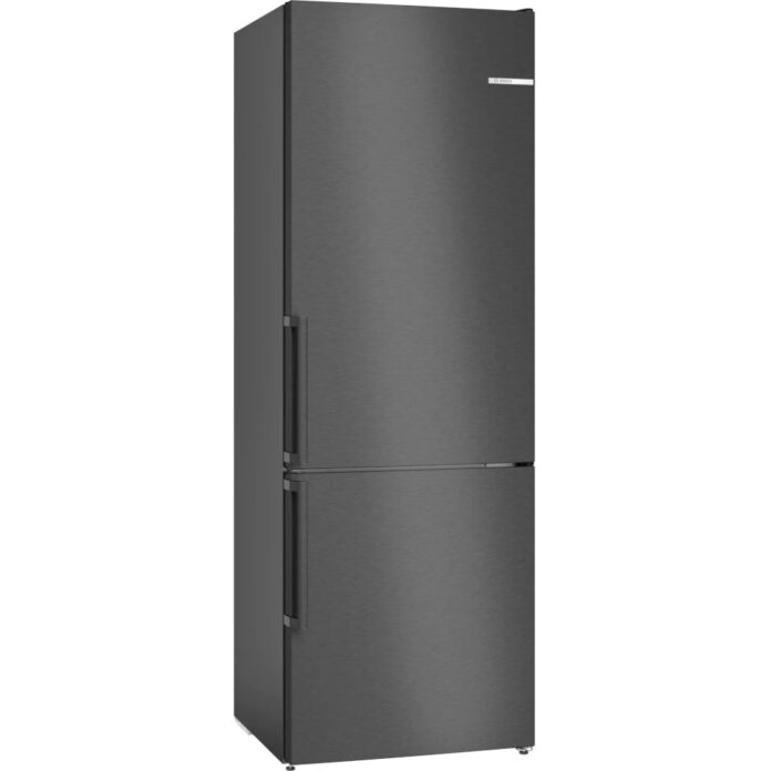 Combina frigorifica Bosch KGN49VXDT, No Frost, Vita Fresh XXL, Perfect Fit, 440 l, Raft sticle, Super freezing/cooling, Inox negru Combina frigorifica Bosch KGN49VXDT, No Frost, Vita Fresh XXL, Perfect Fit, 440 l, Raft sticle, Super freezing/cooling, Inox negru