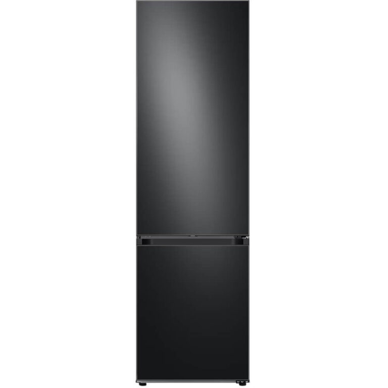 Combina frigorifica Samsung Bespoke RB38C7B6AB1/EF, 387 l, No Frost, WiFi, AI Energy, Power Freeze, Clasa A, AI Wash, Auto Dispense, AI Ecobubble, AI Control, Quick Bubble