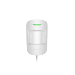 Detector de miscare si geam spart PIR Ajax CombiProtect Fibra WH, 12/9 m, 88/180 grade, pet immunity Detector de miscare si geam spart PIR Ajax CombiProtect Fibra WH, 12/9 m, 88/180 grade, pet immunity