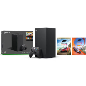 Consola Microsoft Xbox Series X, 1TB, Negru + Forza Horizon 5 Premium Edition Consola Microsoft Xbox Series X, 1TB, Negru + Forza Horizon 5 Premium Edition