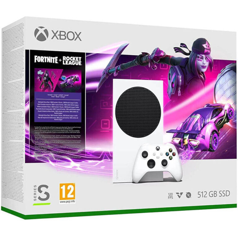 Consola Xbox Series S Microsoft 512 GB, Fortnite, Rocket League Bundle