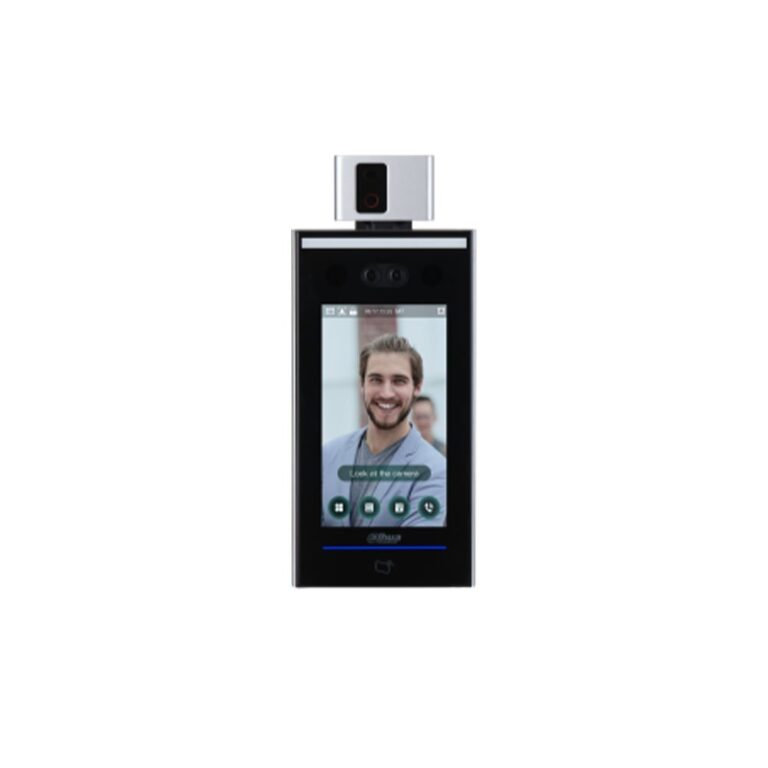 Controler de acces facial  Dahua ASI7213X-V1-T1, 2 MP, 7 inch, IC card/cod PIN, 100.000 utilizatori, masurare temperatura