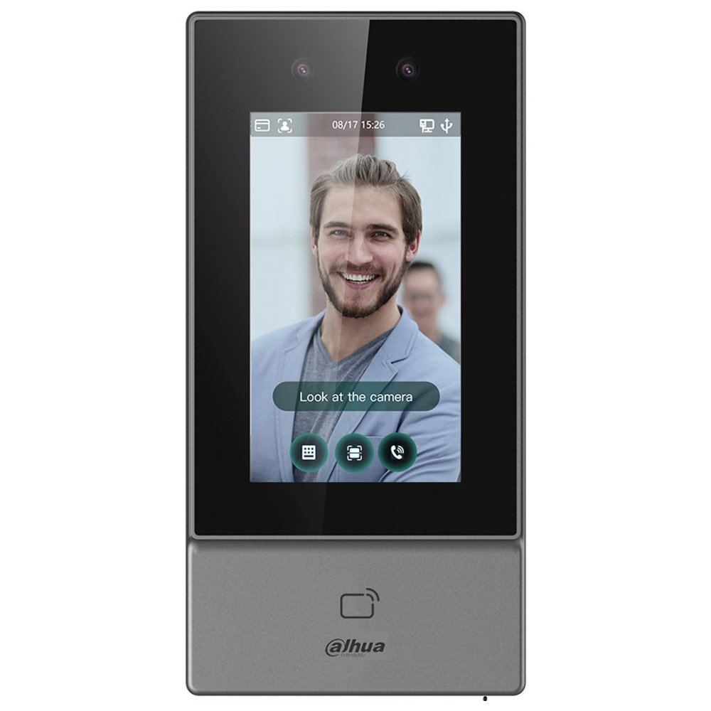 Controler de acces facial IP WiFi Dahua ASI6213S-PW, recunoastere faciala, cartela, parola, 6000 utilizatori, 6000 imagini, Wiegand, IP65, PoE Controler de acces facial IP WiFi Dahua ASI6213S-PW, recunoastere faciala, cartela, parola, 6000 utilizatori, 6000 imagini, Wiegand, IP65, PoE