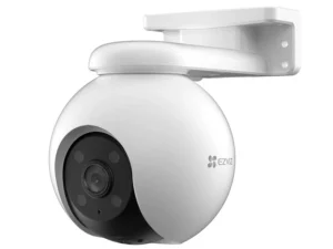 Camera de supraveghere Ezviz CS-H8(3MP4mm), Wi-Fi, 3MP 2K, vedere panoramica, Iluminare duala, audio bidirectional, alarma, functii AI detectie, slot card microSD Camera de supraveghere Ezviz CS-H8(3MP4mm), Wi-Fi, 3MP 2K, vedere panoramica, Iluminare duala, audio bidirectional, alarma, functii AI detectie, slot card microSD