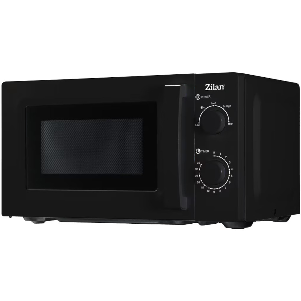 Cuptor cu microunde Zilan ZLN4674, 600 W, 20 l, Timer, Negru Cuptor cu microunde Zilan ZLN4674, 600 W, 20 l, Timer, Negru