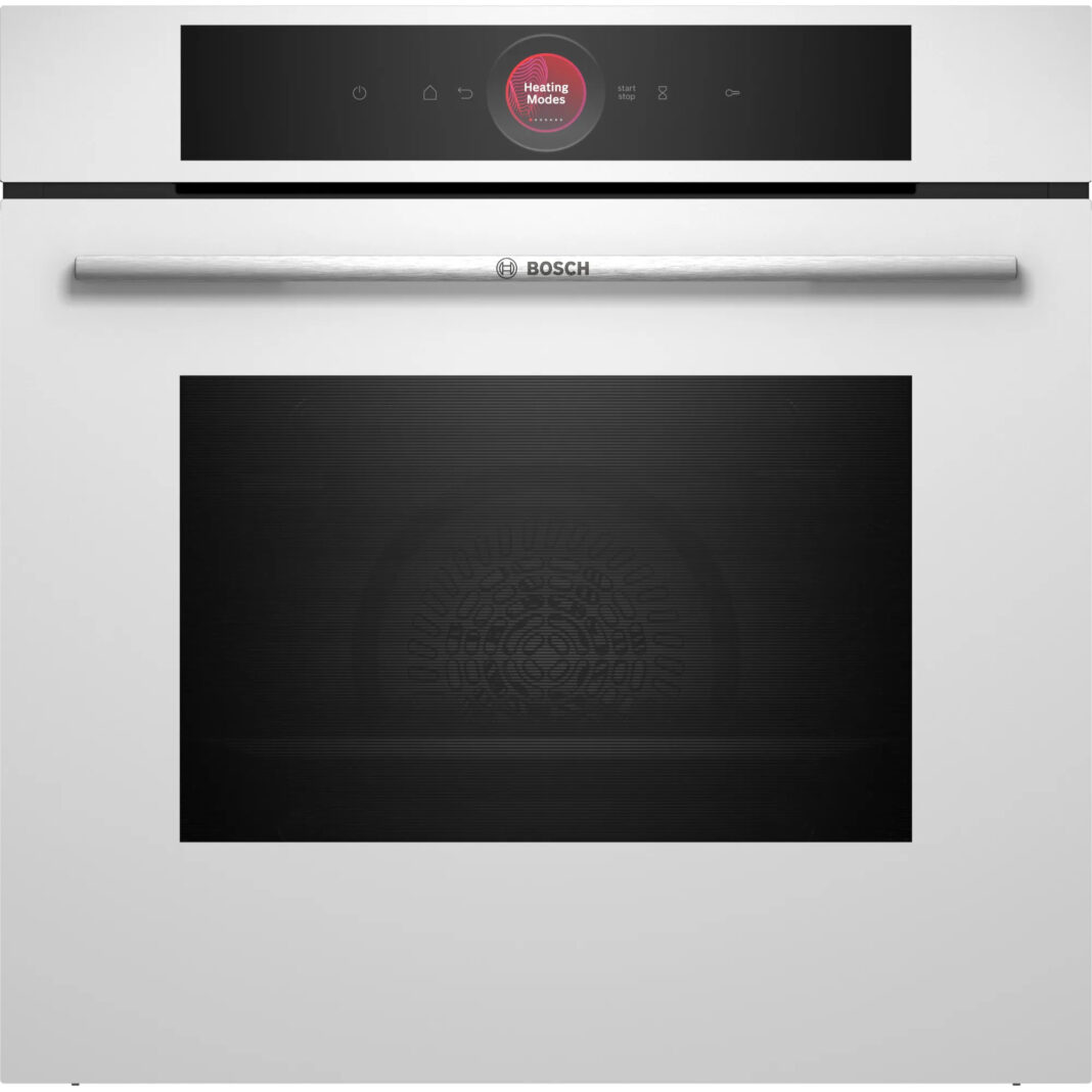 Cuptor incorporabil Bosch HBG7741W1, Multifunctional, 71 Litri, Autocuratare pirolitica, Grill, Home Connect, Clasa A+, Alb Cuptor incorporabil Bosch HBG7741W1, Multifunctional, 71 Litri, Autocuratare pirolitica, Grill, Home Connect, Clasa A+, Alb