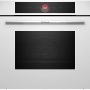 Cuptor incorporabil Bosch HBG7741W1, Multifunctional, 71 Litri, Autocuratare pirolitica, Grill, Home Connect, Clasa A+, Alb Cuptor incorporabil Bosch HBG7741W1, Multifunctional, 71 Litri, Autocuratare pirolitica, Grill, Home Connect, Clasa A+, Alb