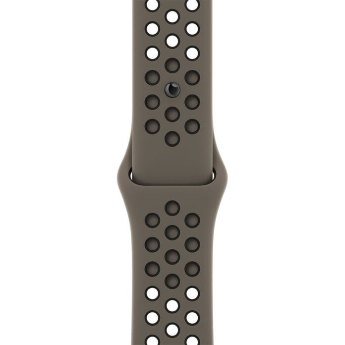 Curea Apple Watch 41mm Nike Sport Band: Olive Grey/Black Curea Apple Watch 41mm Nike Sport Band: Olive Grey/Black