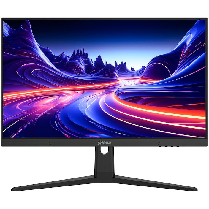 Monitor IPS LED Dahua 24.5inch DHI-LM25-E231BN, Full HD (1920 x 1080), HDMI, DisplayPort, 200 Hz, 0.5 ms (Negru)