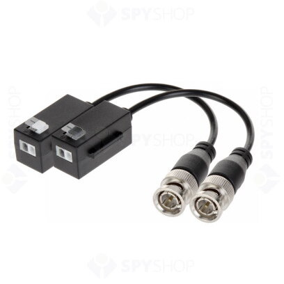Video balun, pasiv, pentru camere de supraveghere, analogice, pe cablu utp, 8MB, 4K, HDCVI/TVI/AHD/CVBS, PFM800-4K, Dahua Video balun, pasiv, pentru camere de supraveghere, analogice, pe cablu utp, 8MB, 4K, HDCVI/TVI/AHD/CVBS, PFM800-4K, Dahua