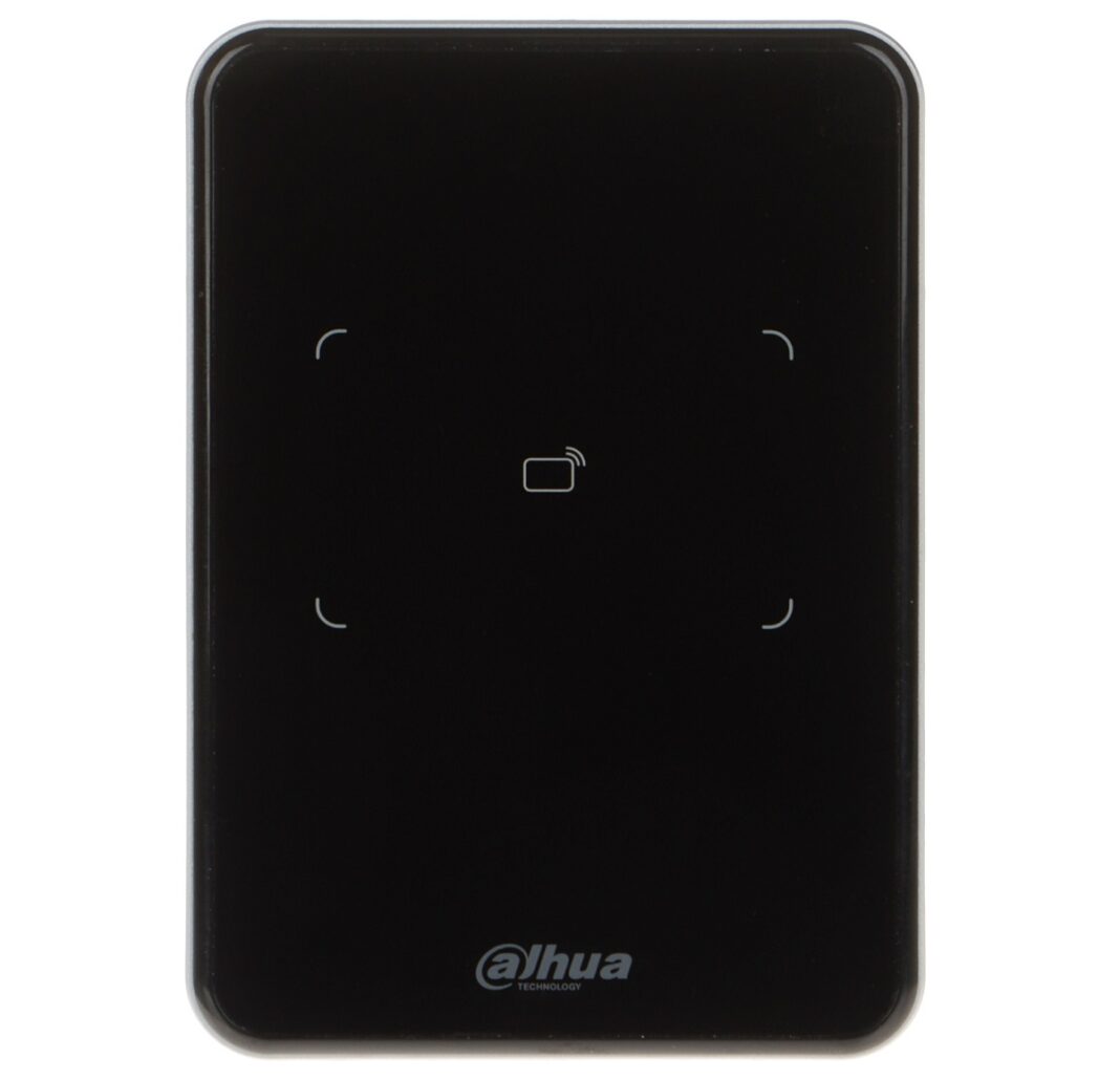 Cititor de proximitate Mifare 13.56MHz, Wiegand, RS-485, IP66, Dahua ASR2100A