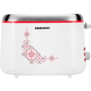 Prajitor de paine Daewoo DBT70TR, 900 W, 2 felii, Alb Prajitor de paine Daewoo DBT70TR, 900 W, 2 felii, Alb