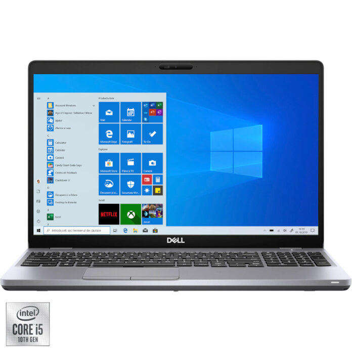 Laptop Dell Latitude 5410, Intel® Core™ i5-10210U, 8GB DDR4, SSD 512GB, Intel® UHD Graphics, Windows 10 Pro Laptop Dell Latitude 5410, Intel® Core™ i5-10210U, 8GB DDR4, SSD 512GB, Intel® UHD Graphics, Windows 10 Pro