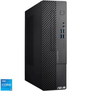 Sistem Desktop PC ASUS D500SCES-511400018X, Intel Core i5-11400, 8GB RAM, 256GB SSD, Intel UHD Graphics 730, Windows 11 Pro Sistem Desktop PC ASUS D500SCES-511400018X, Intel Core i5-11400, 8GB RAM, 256GB SSD, Intel UHD Graphics 730, Windows 11 Pro