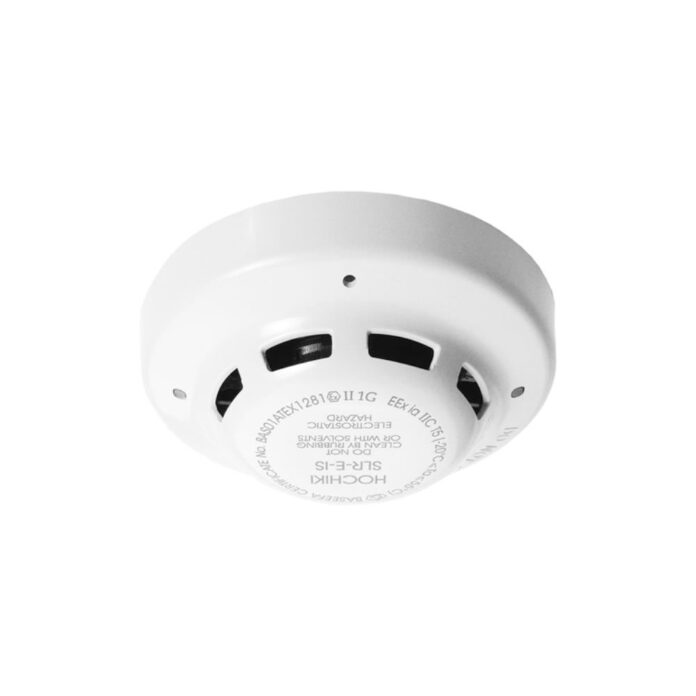 Detector conventional de fum fotoelectric Hochiki SLR-E-IS(WHT), ATEX, vizibilitate 360 grade, ABS alb Detector conventional de fum fotoelectric Hochiki SLR-E-IS(WHT), ATEX, vizibilitate 360 grade, ABS alb