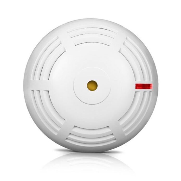 Detector de fum wireless cu sirena Satel Be Wave Fire Detector Pro ASD-250, RF 2000 m, tamper, autonomie 2 ani, mod standalone Detector de fum wireless cu sirena Satel Be Wave Fire Detector Pro ASD-250, RF 2000 m, tamper, autonomie 2 ani, mod standalone