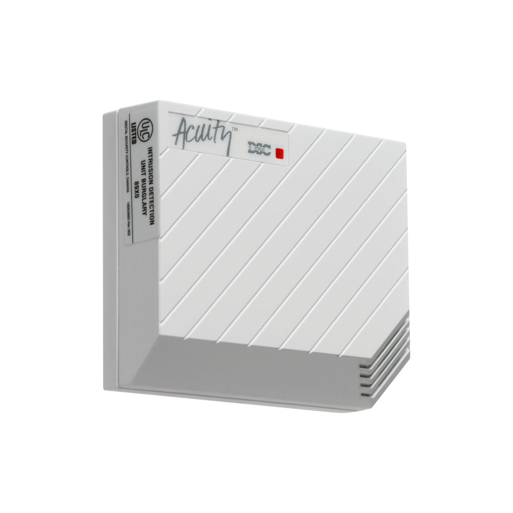 Detector de geam spart DSC Acuity AC 101, 7.6 m, LED, tamper Detector de geam spart DSC Acuity AC 101, 7.6 m, LED, tamper