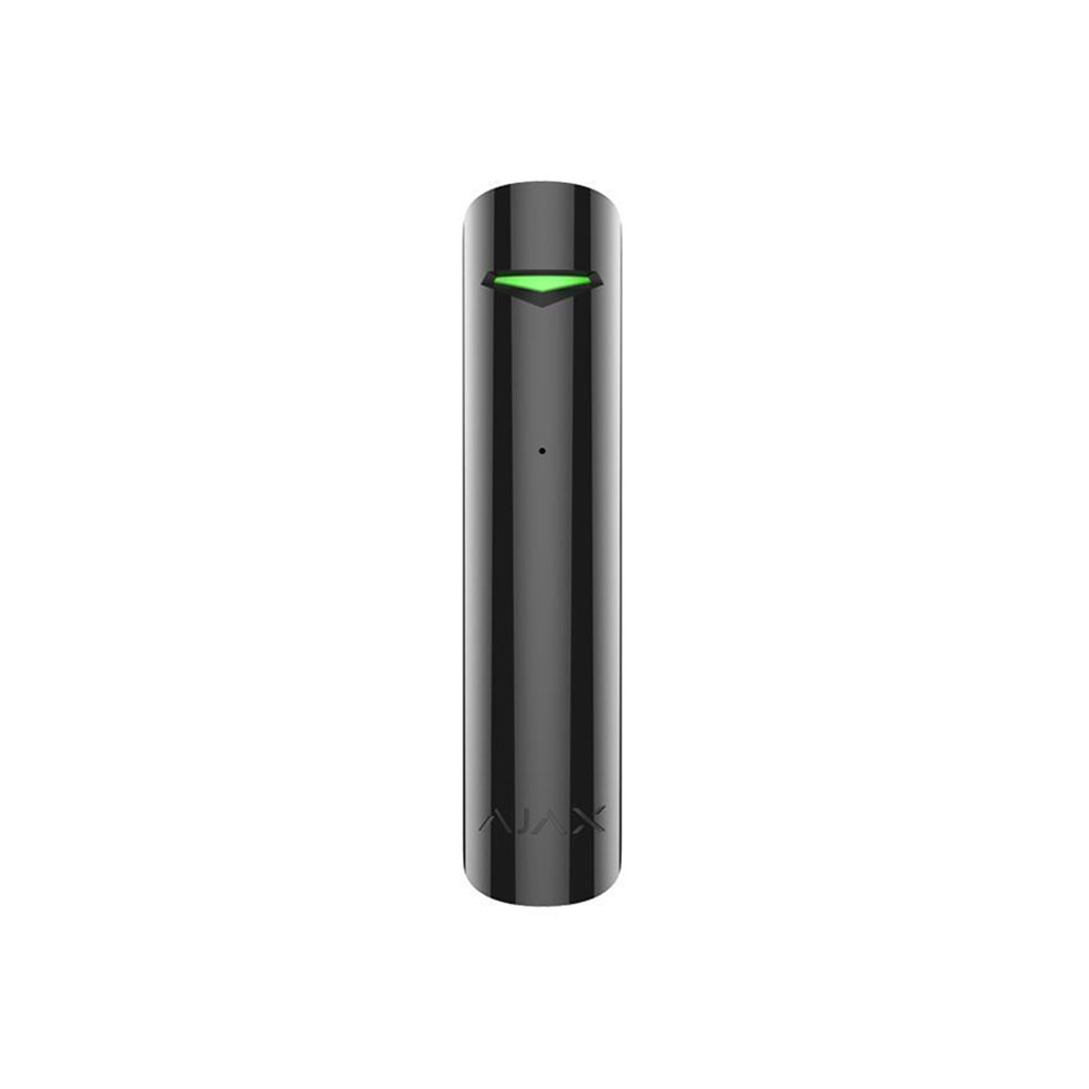 Detector de geam spart wireless Ajax GlassProtect BL, 9 m, 180 grade, contact NC, 868 MHz, RF 1000 m, negru Detector de geam spart wireless Ajax GlassProtect BL, 9 m, 180 grade, contact NC, 868 MHz, RF 1000 m, negru