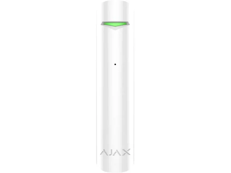 Detector de geam spart wireless pentru sistem de alarma AJAX GLASSPROTECT WH
