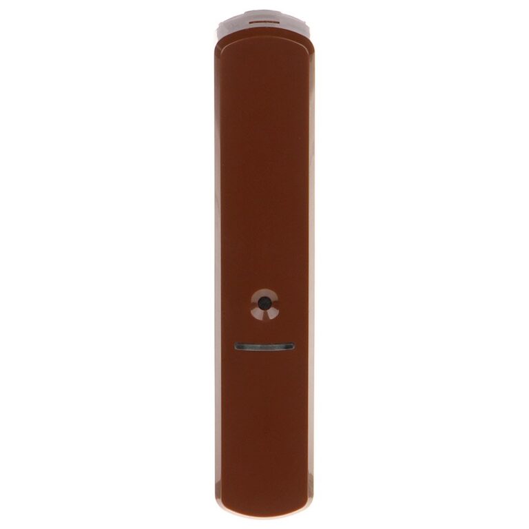 Detector de geam spart wireless Satel Be Wave AGD-200 BR, 6 m, senzor temperatura, 868 MHz, RF 2000 m, autonomie 2 ani, maro
