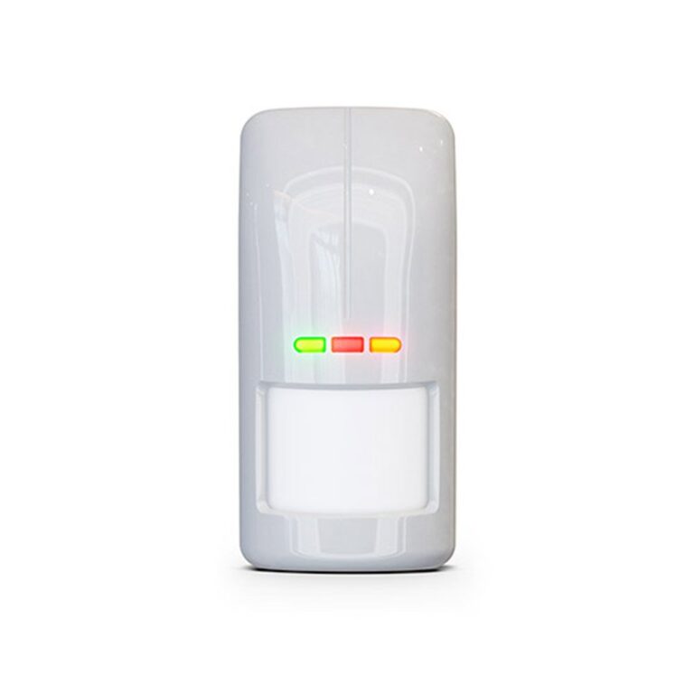 Detector de miscare exterior digital dual PIR si MW Satel OPAL GY SET, 15 m, 100 grade, antimasking, creep zone, pet immunity 20 kg, tamper, gri, suport inclus